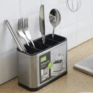 Stainless Steel Cutlery Rack