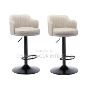 360 Swivel Adjustable Bar Stools - Set of 2 - Gray