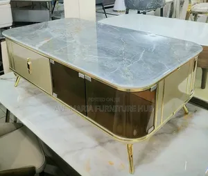 Quality Marble Top Center Table.