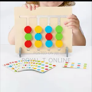 Montessori Learning Toys. Wooden Colour Slide Gift for Kids in Abuja