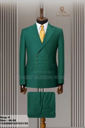 Green Senzo Men's Suit