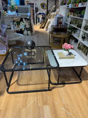 Luxury Stylish Glass Center Table