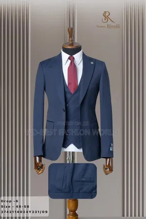 Blue Men's Senzo Revolli Suits