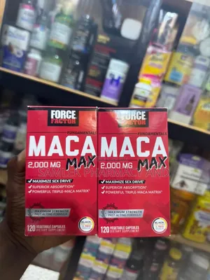 Force Factor Maca Max 2000mg- 120caps