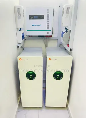 15kva Yohako Inverter Setup+30kwh Lithium+24pcs-650w Panel