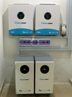 24kva Cworth Hybrid Setup+30kwh Lithium+24pcs-650w Panel