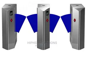 Full Auto Access Control Flap Barrier Gate Turnstile Entry System