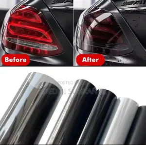 Headlight and Taillights Wrap Tint Film