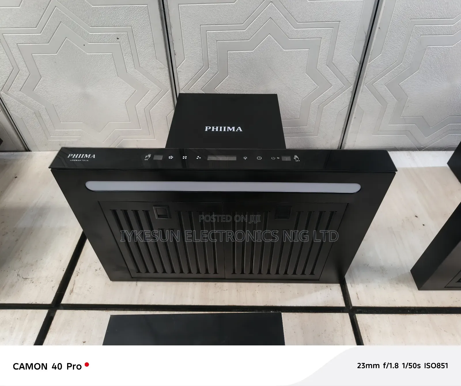 Original Phiima 60x60cm Automatic Inverter Heat Extractor