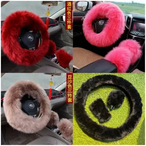 Fluffy Steering Cover Sets