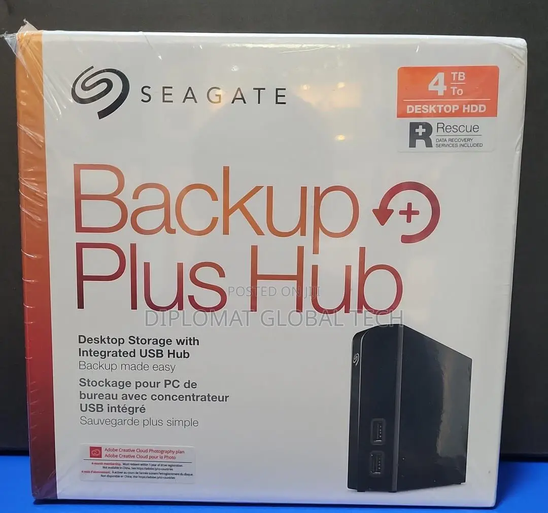 Seagate 4tb Backup Plus Usb 3.0 External Hard Drive