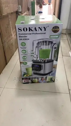 Sokany 8000w Commercial Blender 2l – Sk-03024