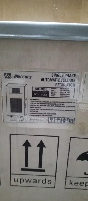 Mercury 15kva 1-Phase Stabilizer Avr