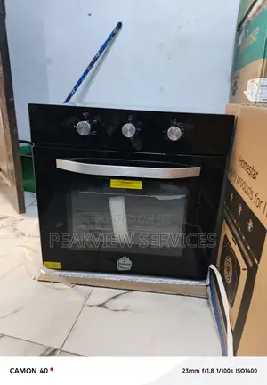 Full Tempered Glass Homestar Built in Gas Oven(Hsqmb60-Bk)