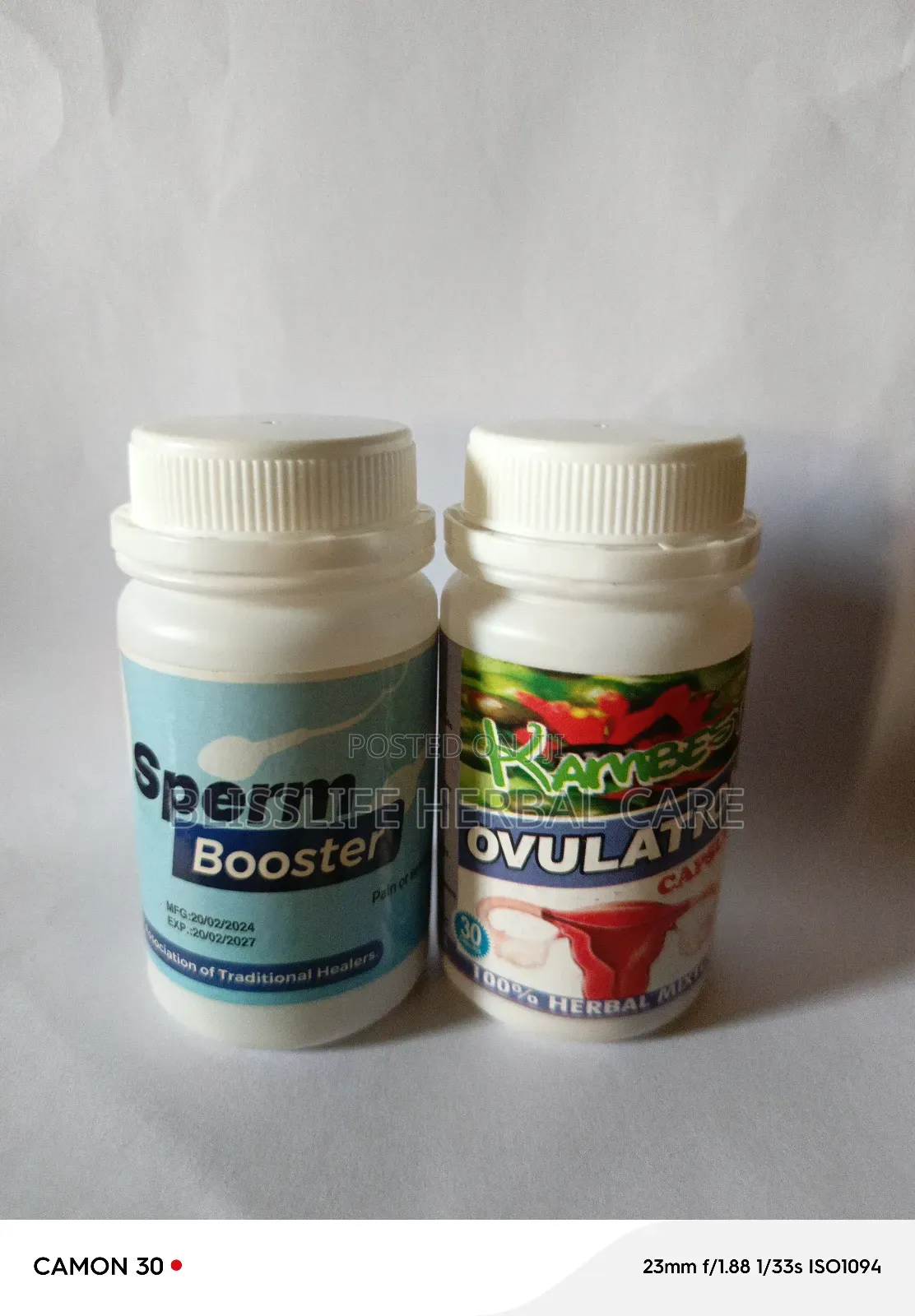 Sperm Booster Ovulation Herbal Combo Pack