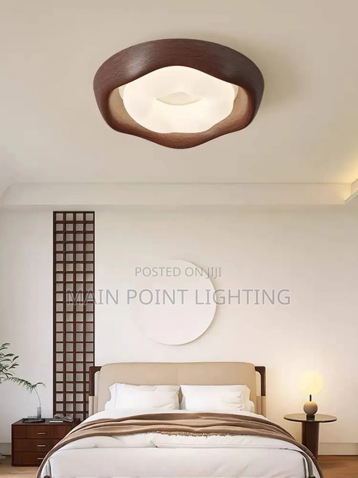 Wooden Chandelier Light