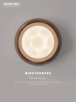 Wooden Chandelier Light