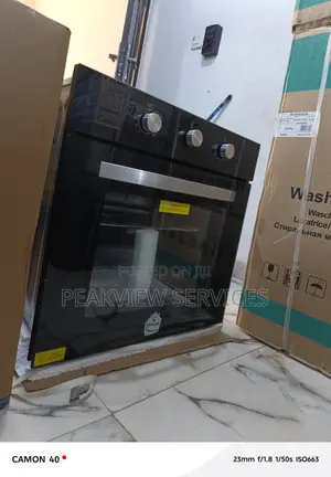 Budget-Friendly Built-in Oven – Hsqmb60-Bk, Gas Electric