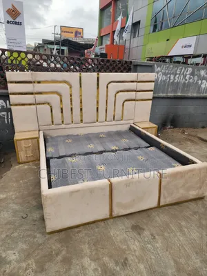 5ft Tall 6by6 Executive Bed Frame With Side Drawers