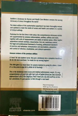 Baillieres Dictionary for Nurses