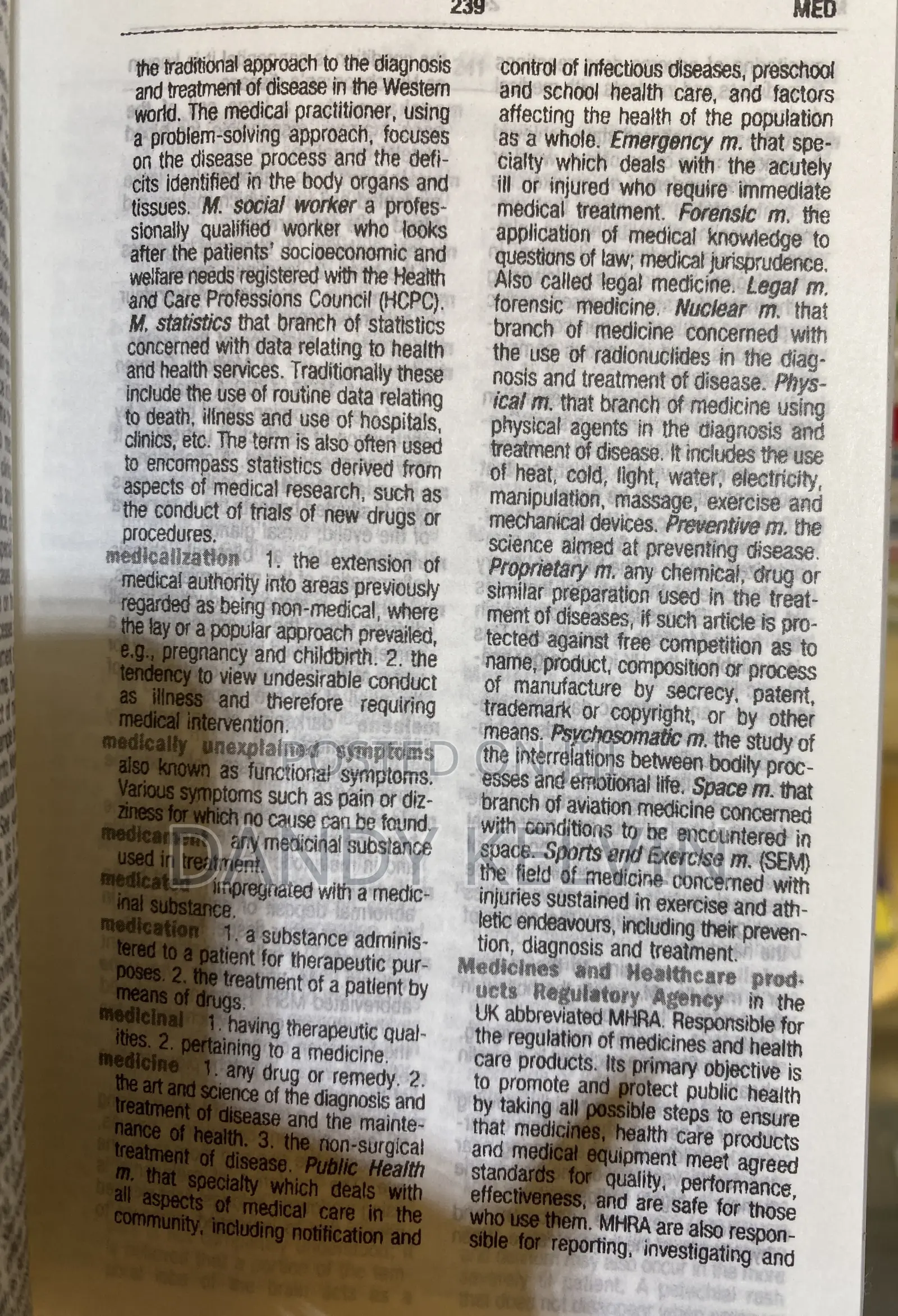Baillieres Dictionary for Nurses