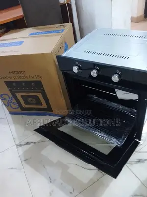 Homestar Hsqmb60-Bk – Stylish 60cm Gas and Electric Oven