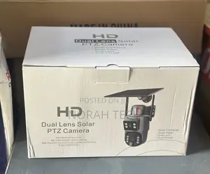 Ubox 4mp Hd Dual Lens Solar PTZ Camera