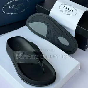 New Prada Leather Slipper