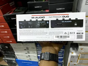 M Audio Studio Sound Card M-Track Duo