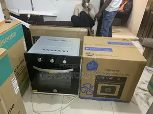 Homestar Hsqmb60-Bk – Ventilated Oven With Timer and Light
