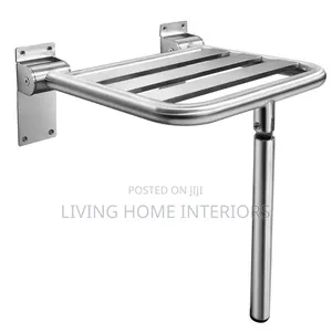 England Standard 304 Bathroom Shower Seat White Ajustable