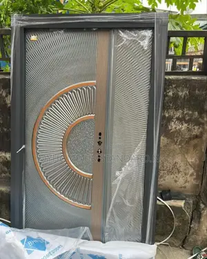 4ft Copper Cast Security Door (Half-Moon Entrance Door)