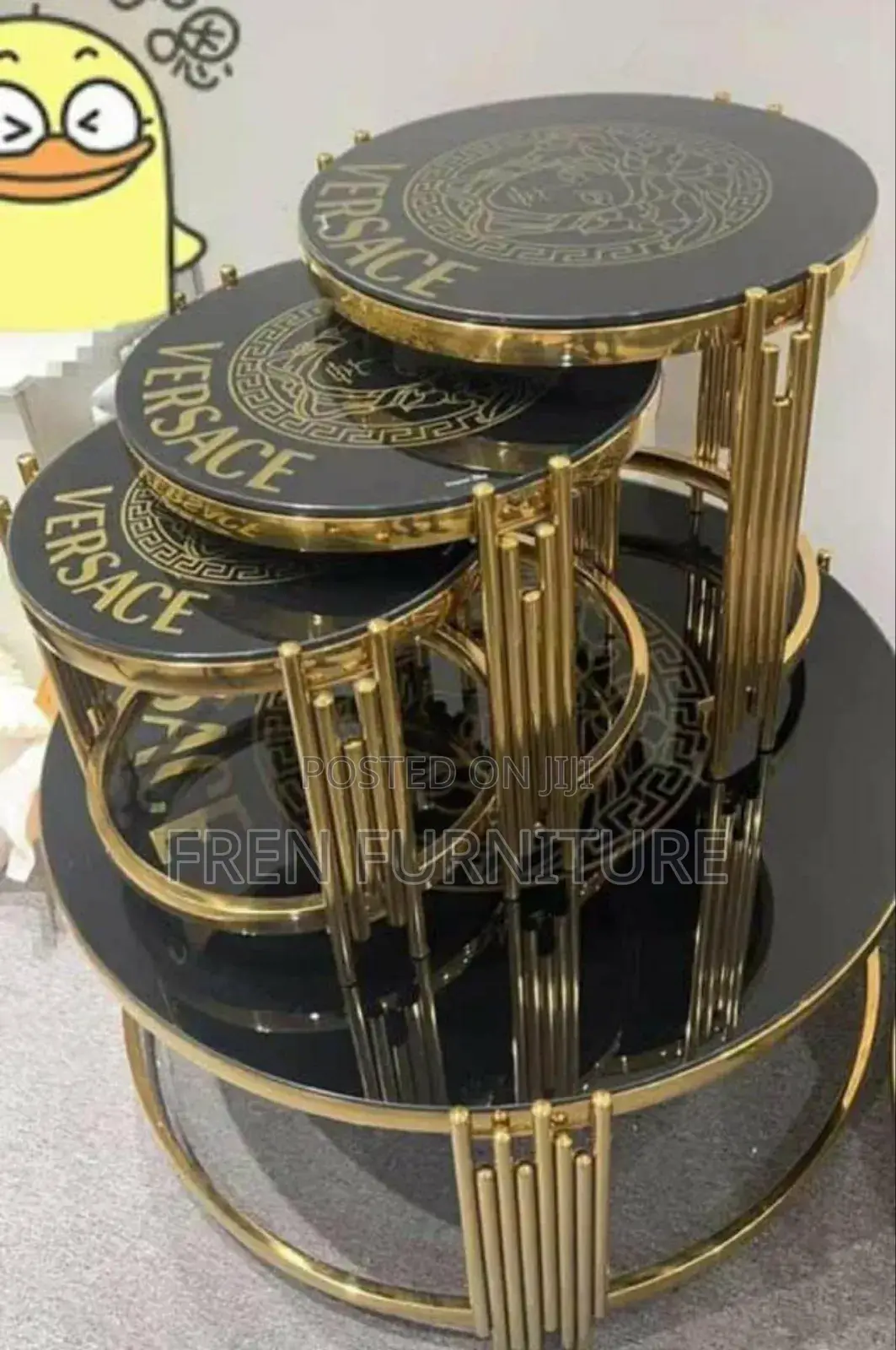 Centre Table With 3 Side Stoles