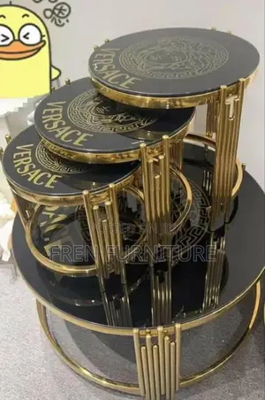 Centre Table With 3 Side Stoles