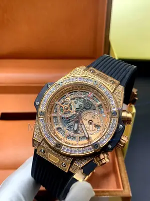 Hublot Classic Fusion Iced Out Diamond Watch