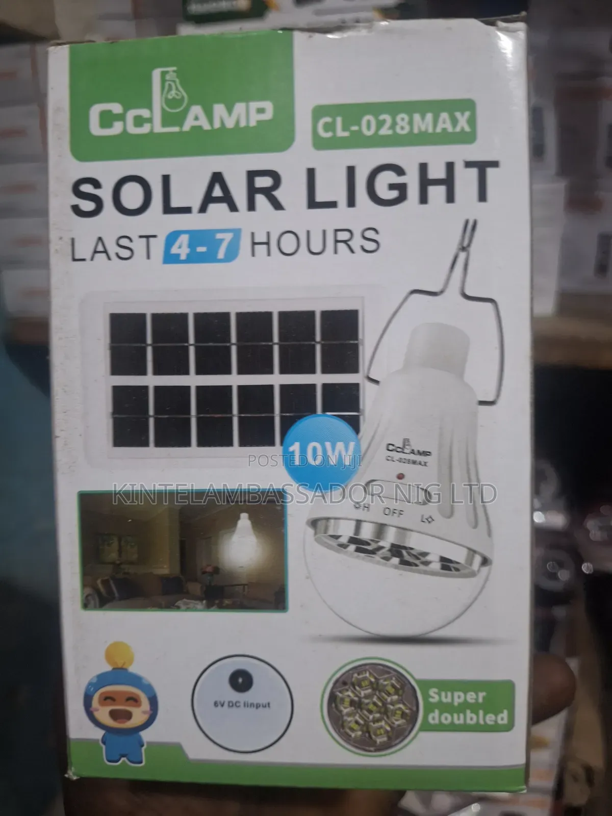 Gc Solar Lamp With Panel