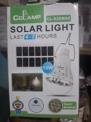 Gc Solar Lamp With Panel
