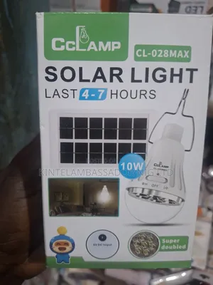Gc Solar Lamp With Panel