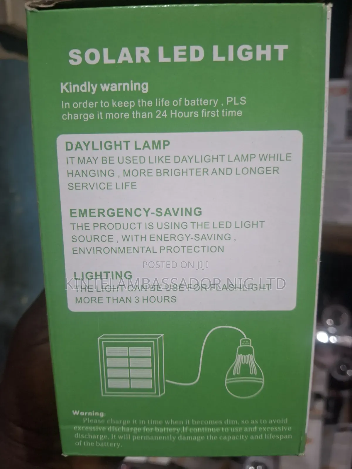 Gc Solar Lamp With Panel