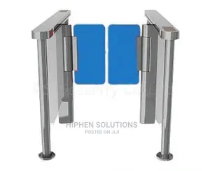 Toughened Glass Automatic Turnstiles Infrared Sensor Gate