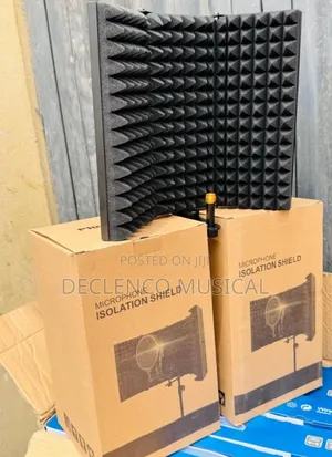 Microphone Isolation Shield