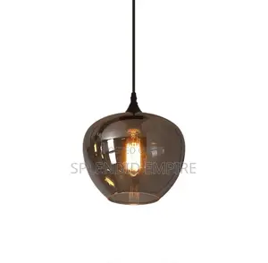 Black Glass Pendant