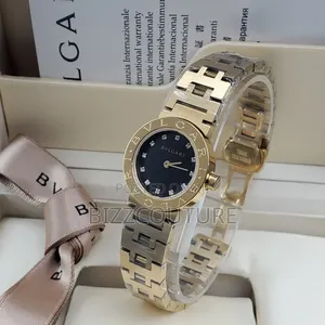 Original Bvlgari Gold Stainless Steel Watch in Store
