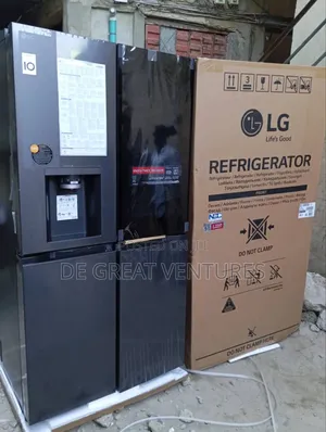 Brand New Lg Nok-Nok Side-Side Inverter Refrigerator√647l√