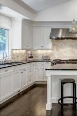 Kitchen and Living Space Interior Decoration