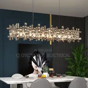 Crystal Nordic Chandelier Dining Room Light Available Now
