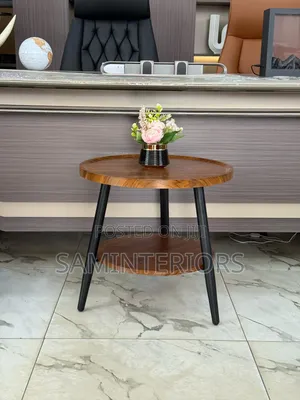 Modern and Simple Wood Top Side Stool