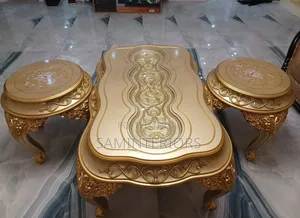 New Classic Royal Center Table With Side Tables