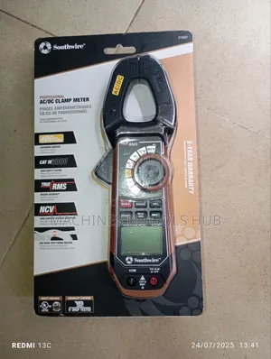 Southwire 21550t Professional Ac/Dc Clamp Meter