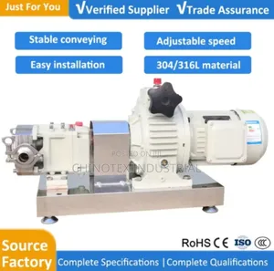Honey Hygiene Grade Rotary Lobe Pump 10hp 380v